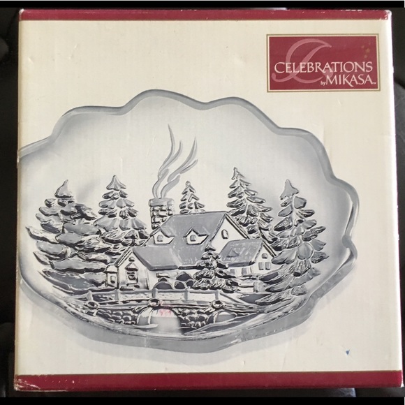 Mikasa Other - Mikasa Winter Wonderland Collection Sweet Dish